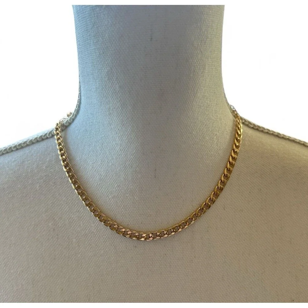 NWT A New Day Gold Tone Curb Chain 16